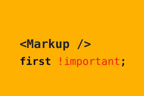 Praxistipp: Markup first